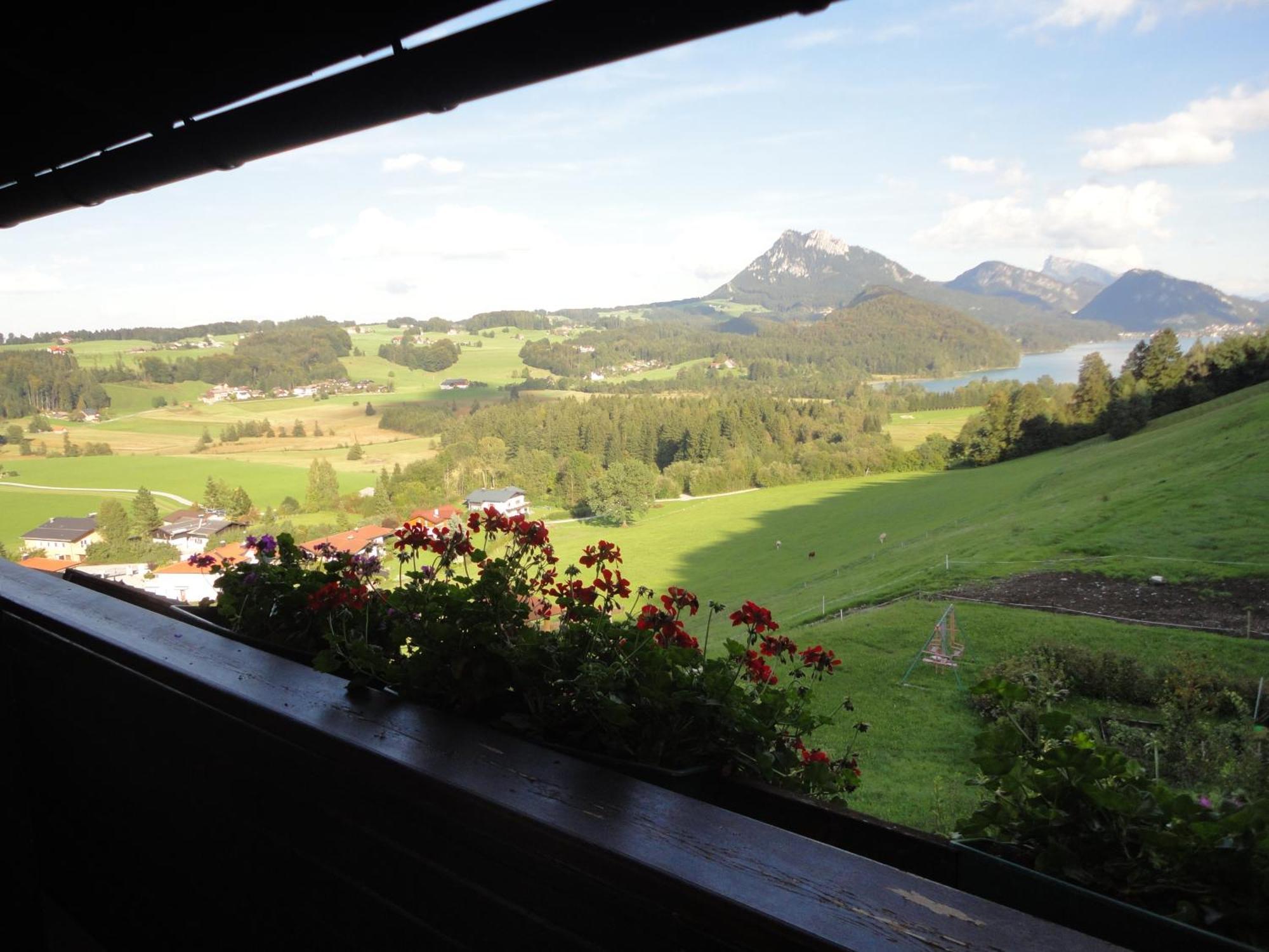 Bauernhof Strumegg Villa Hof bei Salzburg Esterno foto